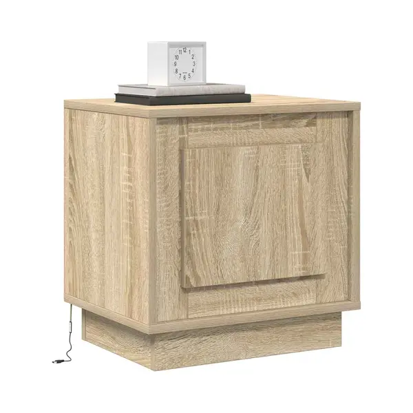 VidaXL Nachttisch Sonoma-Eiche 44 X 34, 5 X 45 Cm Holzwerkstoff thumbnail