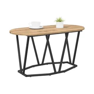 Couchtisch Eiche Handwerklich 80 X 40 X 40, 5 Cm Vidaxl