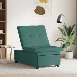 Sofa Bett Dunkelgrün 194 X 67 X 37 Cm Stoff Vidaxl