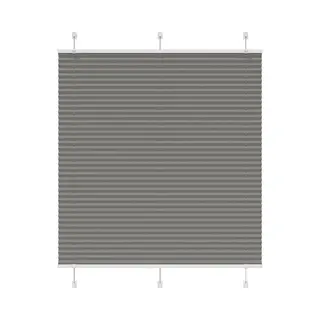 Plissee Anthrazit 120x100 Cm Stoffbreite 119, 4 Cm Polyester Vidaxl