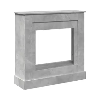 Kaminumrandung Betongrau 90x30x90 Cm Holzwerkstoff - Vidaxl