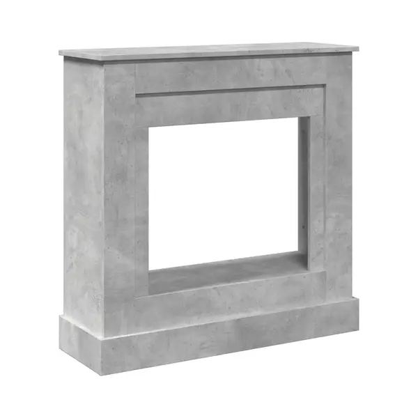 Kaminumrandung Betongrau 90x30x90 Cm Holzwerkstoff - Vidaxl thumbnail
