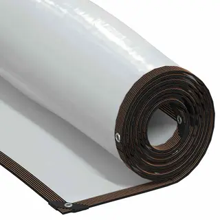 VidaXL Pflanzenabdeckung Mit Ösen 1x6 M Polyethylen