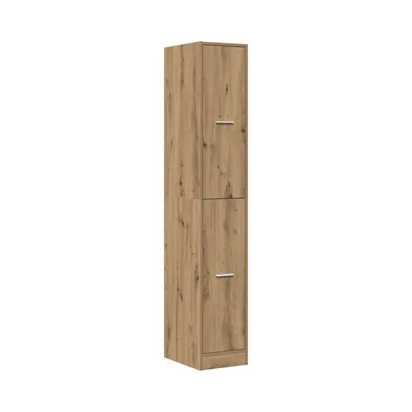 VidaXL Apothekerschrank Artisan-Eiche 30x41x174, 5 Cm Holzwerkstoff thumbnail