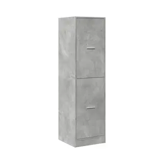 VidaXL Apothekenschrank, Betongrau, 40 X 41 X 144, 5 Cm, Spanplatte, Apothekenschrank, Apothekenmöbel, Schrank Mit Schubladen Für Apotheken