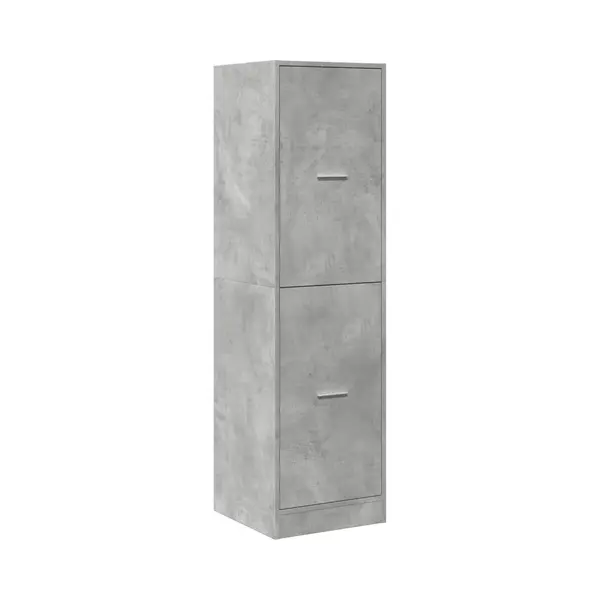 VidaXL Apothekenschrank, Betongrau, 40 X 41 X 144, 5 Cm, Spanplatte, Apothekenschrank, Apothekenmöbel, Schrank Mit Schubladen Für Apotheken thumbnail