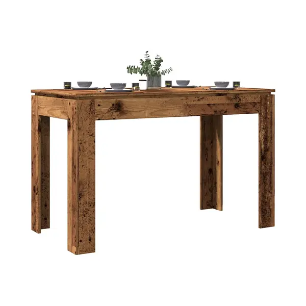 VidaXL Esstisch Altholz-Optik 120x60x76 Cm Holzwerkstoff, Tisch, Küchentisch, Restauranttisch, Tische, Esszimmertisch, Bistrotisch, Tisch Restaurant thumbnail