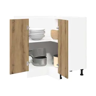 Küchenschrank Artisan-eiche 75, 5x75, 5x81, 5 Cm Holzwerkstoff - Vidaxl