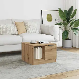 VidaXL Couchtisch Artisan-Eiche 50x50x36 Cm Holzwerkstoff