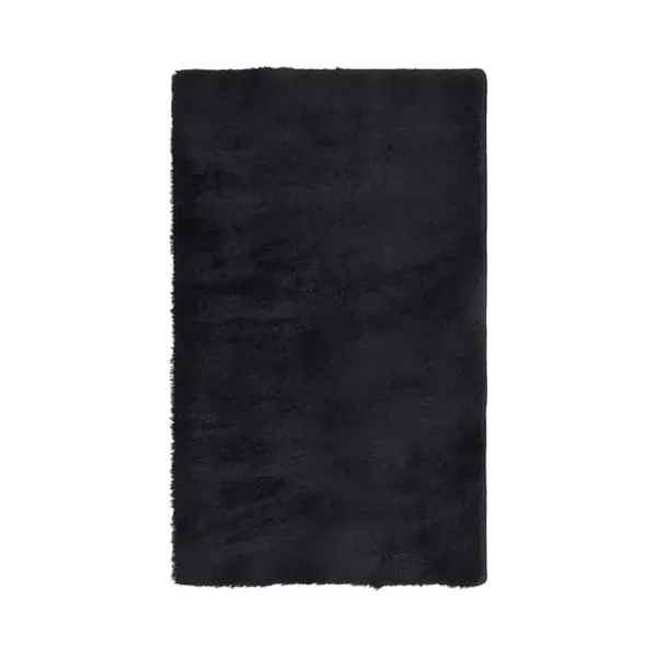 VidaXL Teppich Shaggy Hochflor Navarra Schwarz 60x100 Cm Polyester thumbnail