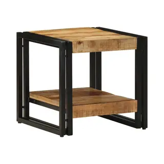 Vidaxl - Couchtisch 40x50x38 Cm Aus Massivem Rohholz Mango
