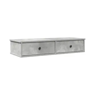 VidaXL 859962 Regal Holz Grau