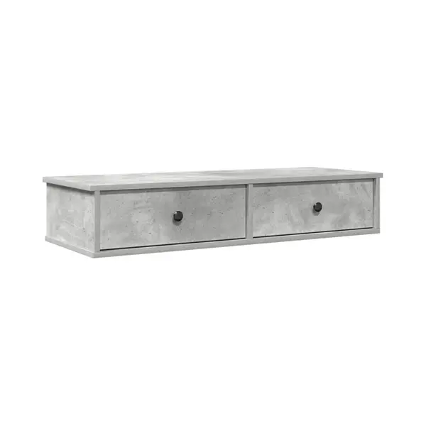 VidaXL 859962 Regal Holz Grau thumbnail