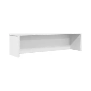VidaXL - Stackable Kitchen Rack/Shelf - Engineered Wood Organizer - 60x15x16 Cm - White - Modern Design - Space-Saving Storage For