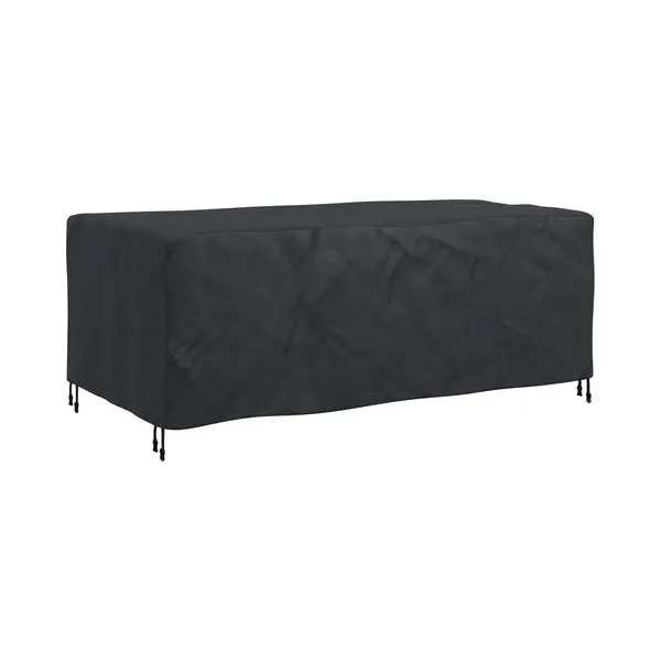 Gartenmöbelabdeckung Schwarz 200 X 110 X 70 Cm 210d Vidaxl thumbnail
