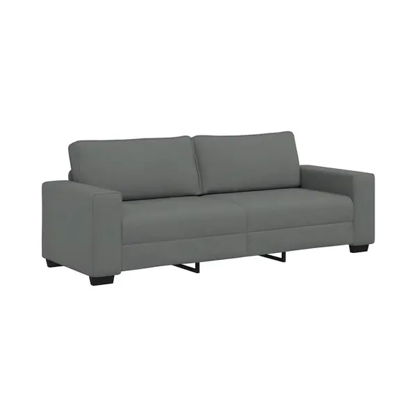 3-sitzer-sofa Dunkelgrau 180 Cm Stoff - Vidaxl thumbnail