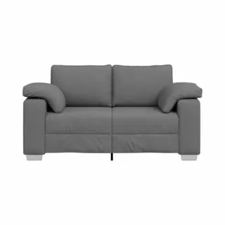 Sofa Mit Kissen Dunkelgrau 160 X 77 X 82 Cm Stoff Vidaxl