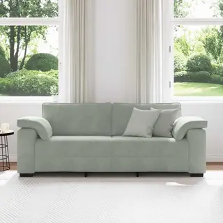3-sitzer-sofa Hellgrau 178 Cm Samt Vidaxl