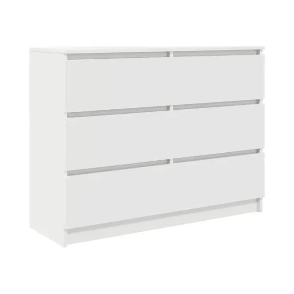 VidaXL Dressoir 100x35x76 Cm Spaanplaat Wit thumbnail