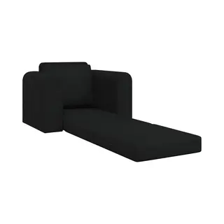 Sofa Bett Schwarz 98 X 71 X 83 Cm Stoff Vidaxl