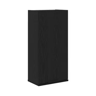 Wall-mounted Cabinet Black Oak 32x20x67 Cm Engineered Wood Vidaxl
