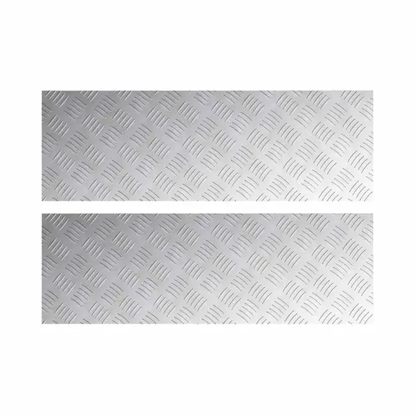 Rautenscheiben 2 Pcs Silber 90 X 30 Cm Aluminium Vidaxl thumbnail