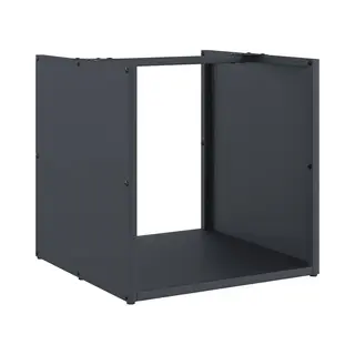VidaXL Brennholzregal Anthrazit 40x40x40 Cm Kaltgewalzter Stahl