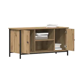 VidaXL Tv-Schrank Tv-Schränk Artisan-Eiche 100 X 40 X 50 Cm Holzwerkstoff (1-St)