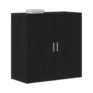 VidaXL Sideboard Schwarz Eichen-Optik 79 X 38 X 80 Cm Holzwerkstoff