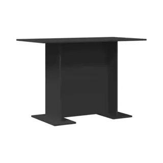 Esstisch Schwarz 110 X 60 X 75 Cm Holzwerkstoff Vidaxl