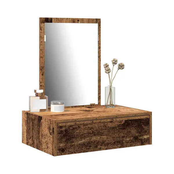 VidaXL Schminktisch Mit Schubladen Braun 60 X 40 X 70 Cm Holzwerkstoff thumbnail