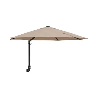 VidaXL Garten-Sonnenschirm Taupe 248 X 248 X 148 Cm