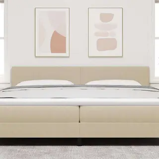 VidaXL Hoofdbord Lichtgroen Grijs 200 Cm Corduroy Stof