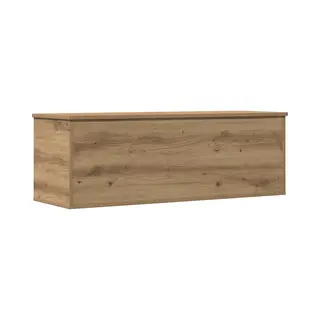 VidaXL Storage Box Artisan Oak 102 X 35 X 35 Cm Engineered Wood, Modern Storage Box, Rectangular Organizer, Clutter-Free Solution, Ample Space,