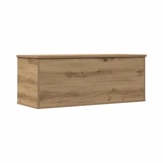 VidaXL Storage Box Artisan Oak 90 X 35 X 35 Cm Engineered Wood, Modern Storage Box, Rectangular Organizer, Clutter-Free Solution, Ample Space, Utility