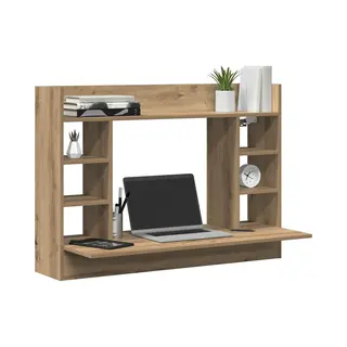 Wandtisch Artisan-eiche 105 X 48 X 75 Cm Holzwerkstoff Vidaxl