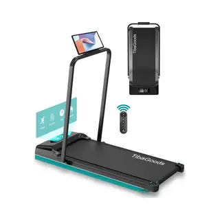 TibaGoods Loopband Inklapbaar - 1 T/m 8 Km/h - Hardloopband - Walking Pad - Hometrainer - Wandelband Voor Thuis - Treadmill - Sport - Hardlopen