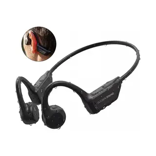 Golden Sound Run - Bone Conduction - Sport Oordopjes - Sporthoofdtelefoon - Hardlopen - Oortjes Draadloos - 10 Uur Batterijduur - Sport
