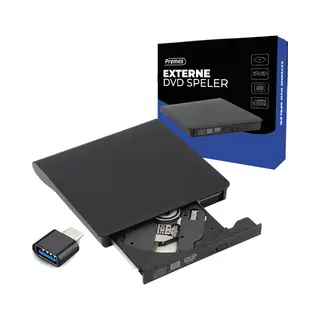 Externe Dvd Speler Premes - Usb 3.0 - Dvd’s & Cd’s Branden En Lezen - Dvd Speler Laptop - Externe Dvd Speler Voor Laptop - Geschikt Voor Windows