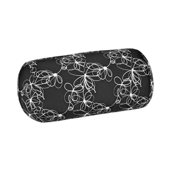 House of Healthbrands Kuschelmaxx Rolkussen - Sierkussen Rond Cilinder 17 X 33 Cm - Stilo Bianco-design - Stevig En Zacht - Mooie Print - Gevuld Met Microgranulaat - thumbnail