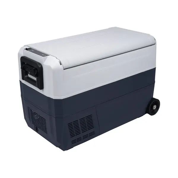 Volkstool® V50 Cool Freeze Box 50L - Elektrische Compressor Koelbox Dual Zone - Koelen En Vriezen (Self-Organising) Met Twee Zones - Extra Slim thumbnail