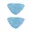 Blauw 2 stuks