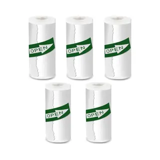 Gatson 5 Zelfklevende Rollen Voor Mini Printer - Navulling - Pocket Printer Papier - Sticker Rollen Papier