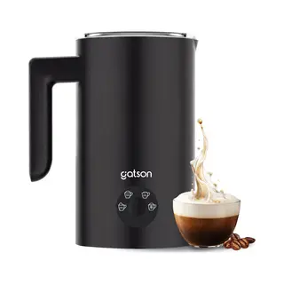 Gatson Elektrische Melkopschuimer - Warm & Koud Schuim - Pfas Vrij - 4 Standen - Milk Frother - Melkschuimer Electrisch - Opschuimer Voor Melk