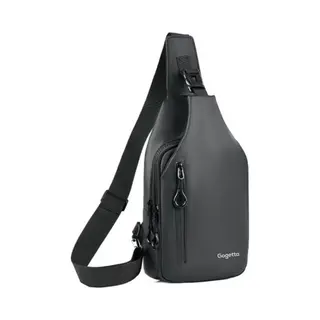 Gogetta® Crossbody Bag Heren - Waterdichte En Compacte Slingbag & Schoudertas Met Usb - Crossbody Tas Voor Dagelijks Gebruik, Wandelen, Reizen &