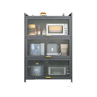 Ofmotra Keukenkast - Keukenkast Staand - Magnetronkast - Ovenkast - Magnetronrek - Apothekerskast - Keukenkast Organizer - Kast - Rek - Beugel -