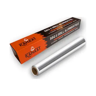Kamaat - Aluminiumfolie Extra Dik 30 My – Aluminium Folie 45cm Breed – Sterke Aluminiumfolie Voor Bbq & Bakken – Geschikt Voor Het Maken Van