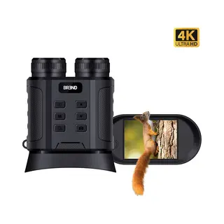 Brend Br-2242 Digitales Fernglas - 300 Meter Nachtsicht - 4K - 40 Megapixel - Ips-Bildschirm - 10x Zoom - Taschenlampe - Inklusive Sd-Karte