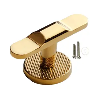 Msqdesign Luxe Kastknop Goud T - Kastknoppen Goud - Deurknopjes Goud Voor Kast - T- Deurknop Goud - Deurknopjes Goud - Handgreep - Meubelknop Goud -