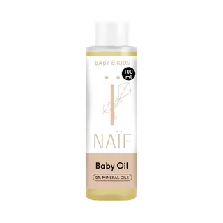 Naïf - Babyöl - Für Baby Und Kind - Mit Inhaltsstoffen Auf Natürlicher Basis - Vegan -Oil - Pflegeprodukte - Öl - Babymassage - 100ml